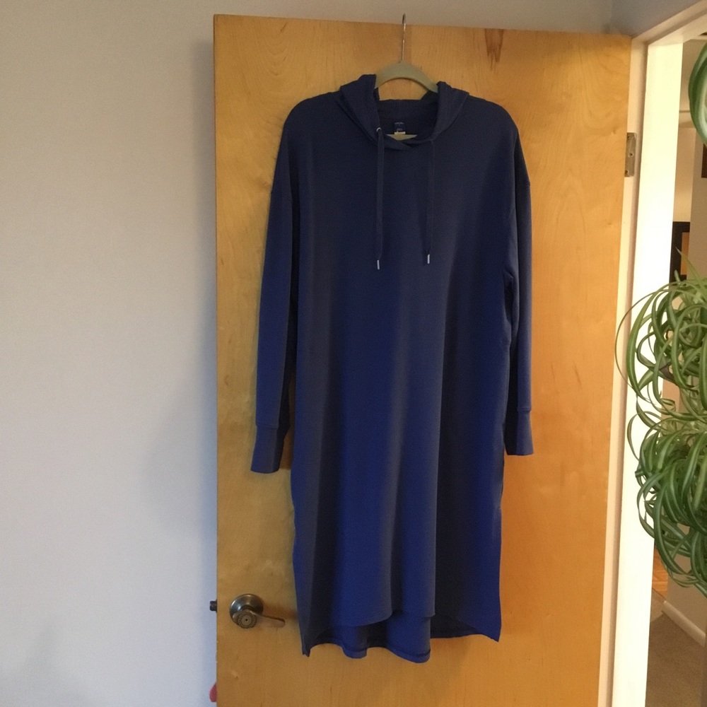 NWOT French Terry Hooded Dress